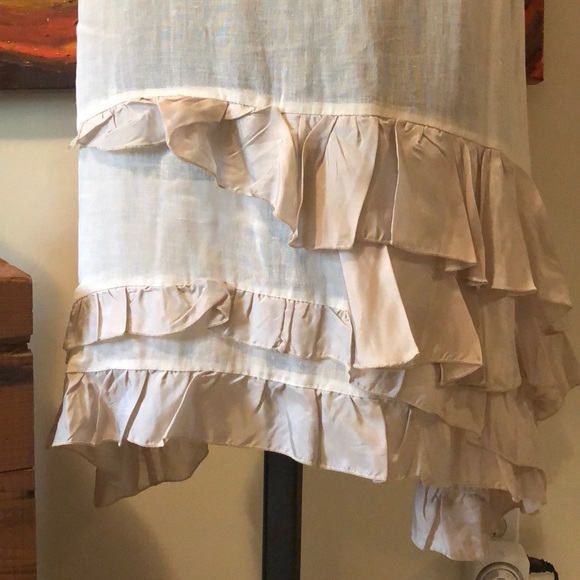 NWOT Johnny Was Ruffle hem dress - Picture 8 of 9